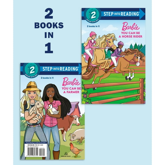Pre-Owned You Can Be a Horse Rider/You Can Be a Farmer (Barbie) (Paperback) 0593807391 9780593807392