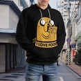 thumbnail image 7 of Adventure Time Unisex Sweatshirts Loose Pullover Sweater Hooded Hoodie 3D Printing Jacket Winter Fall Clothes 5XL, 7 of 7
