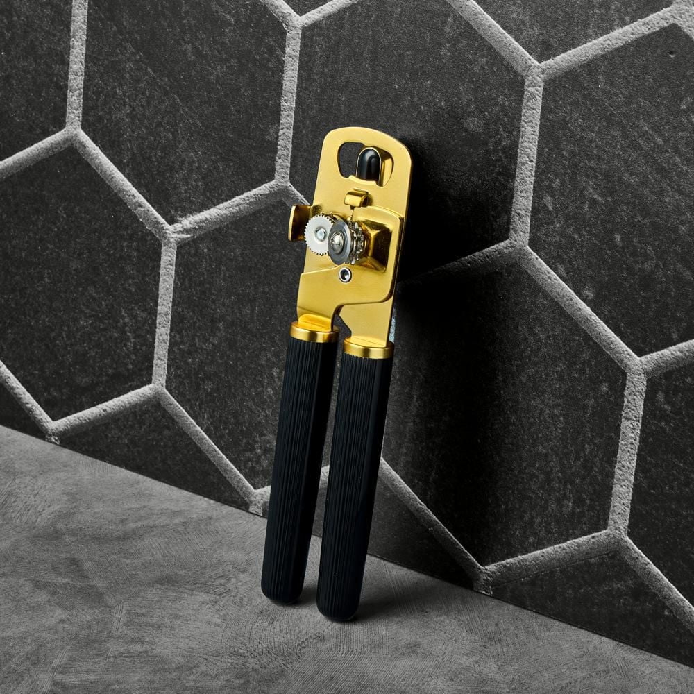 Thyme & Table Manual Can Opener with Gold Finish, Can Opener