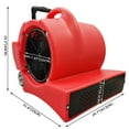 thumbnail image 2 of PreAsion 3 Speed 4942CFM Air Mover Wet Carpet Water Dryer Floor Blower Blowing Hot and Cold Air 220V, 2 of 14