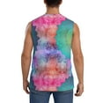 thumbnail image 4 of Kdxio Vintage Mandala for Men's Muscle T-shirt,Sleeveless for Workout Running Athletic Gym Lounge Casual, 4 of 7