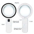 thumbnail image 3 of Magnifying Glass Illuminated Magnifier Loupe 30X With LED Light For RC Installation, Inspection, Seniors Reading, Jewelry Appraisal, Nature Exploring, 3 of 8