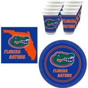 Florida Gators Party Supplies - 48 pieces (Serves 16)