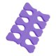 thumbnail image 4 of Worallymy 1 par de separadores de dedos de los pies separador de espuma para decoración de uñas herramienta divisora de esponja para manicura suministros de salón de pulido de uñas morado Worallymy JD735811658, 4 of 7