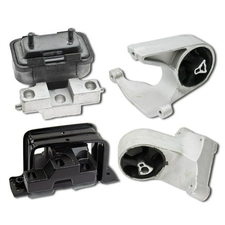 Chrysler Sebring 4 Piece - K1157 Fits 2001-2006 Chrysler Sebring Except Coupe 2.4L 2.7L Motor & Trans Mount 4pc : A3034 A2841 A3049 A2842
