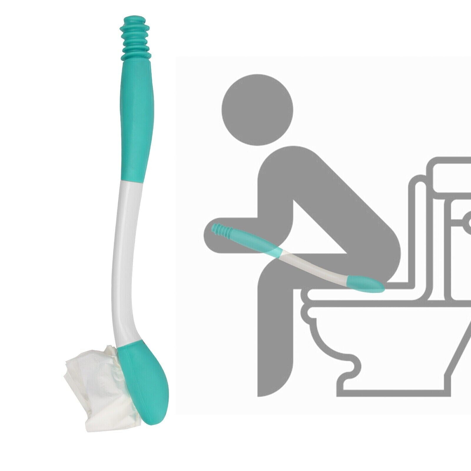 Bottom Bum Wiper Toilet Incontinence Aid Obese Elderly Disability