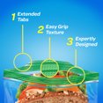 thumbnail image 3 of Ziploc® XL Sandwich Bags with Grip 'n Seal Technology, 3 of 8