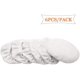 thumbnail image 3 of Almohadillas para pulir automóviles (5 a 6 pulgadas) Capó pulidor - Mircofibra suave Max Waxer Pads - Capó de pulido para la mayoría de los pulidores de automóviles 6Pcs - Blanco Sincero Hogar, 3 of 6