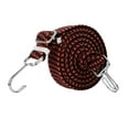 thumbnail image 2 of Heavy Duty Elastic CORD Travel Luggage Strap with Hooks Red 2m, 2 of 6
