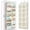 Off-White, variant on LazySpin Over the Door Organizer 6 Tiers, Clear Window Behind Door Storage of 12 Compartments, Over the Door Storage, Door Hanging Organizer for Closet, Diaper Organizer, Off-White