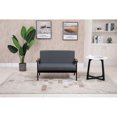 thumbnail image 2 of DeeHome Bahamas 45" Dark Gray Loveseat, 2 of 6
