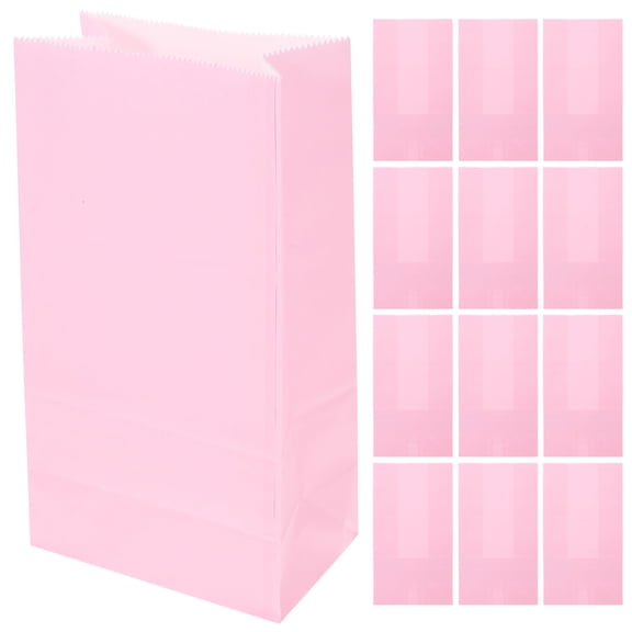 Raindrops 20Pcs Pink Paper Goody Bags for present Giving and Parties
