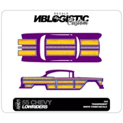 '55 Chevy Bel Air Custom Universal WaterSlide Decal for hot wheels 1/64 Scale a1