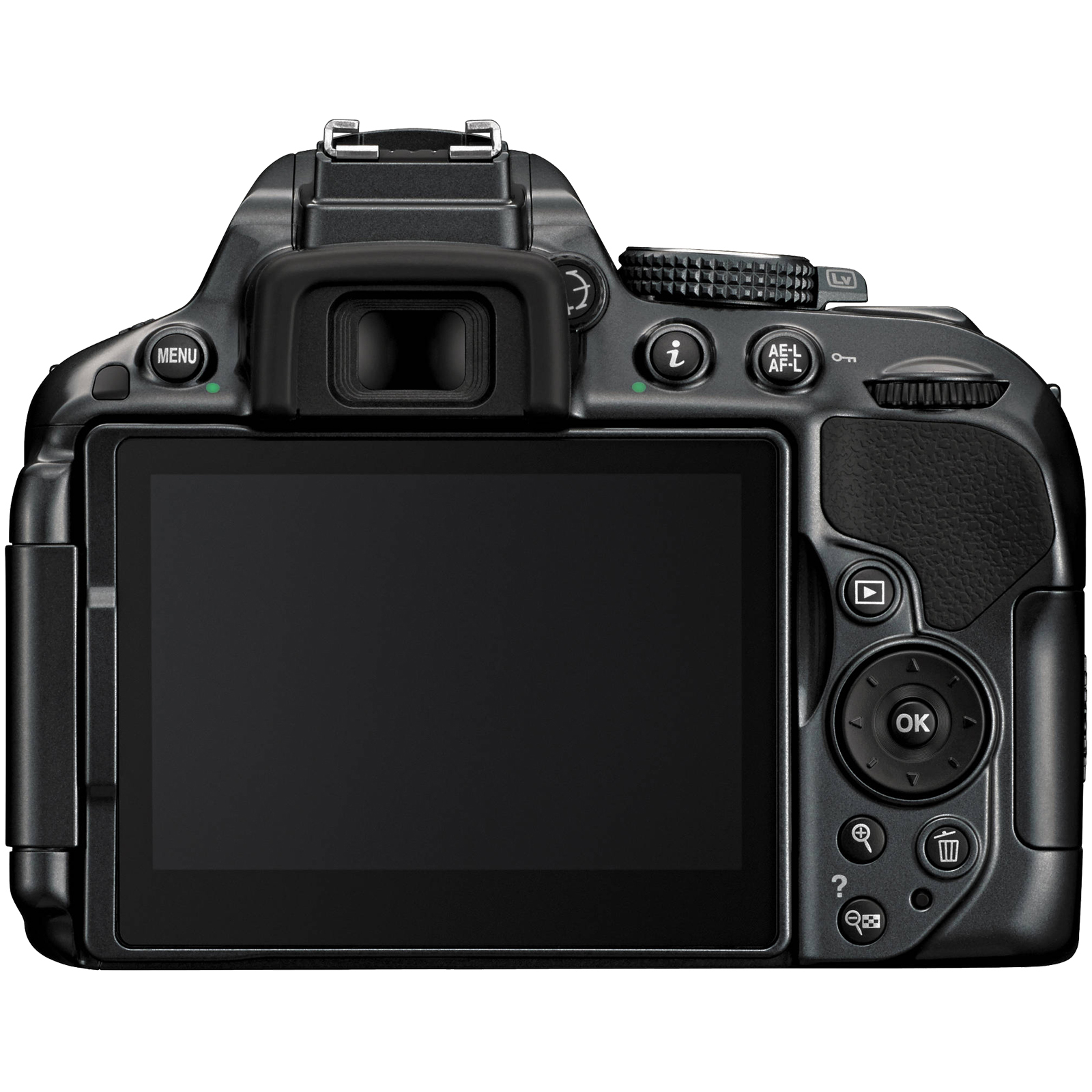 Nikon D5300 - Digital camera - SLR - 24.2 MP - APS-C - body only - Wi-Fi - black - image 4 of 4