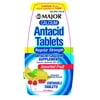 Major Calcium Antacid Chewable Assorted Fruit Flavor Tablets, Regular Strength, 150 Per Bottle Pack of 4
