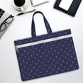 thumbnail image 6 of Pofeuu Anchors Heart Blue Print Laptop Bag Carrying - Computer Bag Laptop Case Shoulder Slim Work Travel, 6 of 8