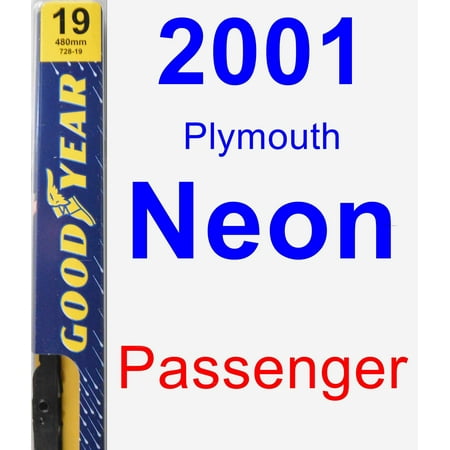 Plymouth Windshield - 2001 Plymouth Neon Passenger Wiper Blade - Premium