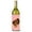 Bronze, variant on Bronze Turkey Pink Check Wine Bottle Beverge Insulator Hugger
