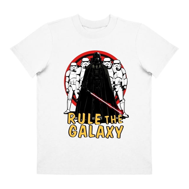 Playera Para Niño Lucasfilm Star Wars Cuello Redondo Manga Corta Talla 10 Blanco
