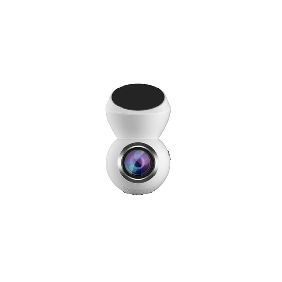 JS Dash 3.0 (Blanc) - Plug & Play Dash Cam- Plein HD 1080p Dashcam W / Moniteur de Stationnement et 1,22" Écran LED & GPS * Nouveau & Amélioré *