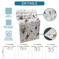 thumbnail image 6 of Blue Red Diamond Table Runner - 72 Inch Long Modern Geometric Middle Century Cotton and Linen Blended Dress Scarves Farmhouse Table Runner for Kitchen Dining, Coffee Table, 13" x 72", 6 of 8