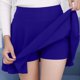 thumbnail image 2 of Minifalda plisada antirreflejos para mujer: color liso, cintura elástica, falda corta informal para verano, tallas M-XXXL, 2 of 5