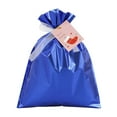 thumbnail image 2 of Drawstring Goodie Bags, Christmas Party Favor Bags, Present Wrapping Bag, Holiday Treats Bags with Ribbon Ties and Tags, for Families Friends Kids in All Occasion of Celebration, 9.4x12.6in, 2 of 6