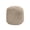 Brown, variant on Anji Mountain Pouf Ottoman Foot Rest, Handmade Ottoman Pouf, Comfortable Foot Stool, Decorative Floor Seating for Living Room Decor, Bedroom & Home Décor Accent - Charcoal