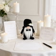 thumbnail image 5 of TONGYIJIA Wedding Gnome Couple, Bride Groom Lint Dolls Romantic Decor, Engagement Party Supplies Table Centerpiece for Bridal Shower Gift, 5 of 6