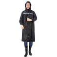 thumbnail image 4 of Poncho impermeable multifuncional para exteriores, de una pieza, para escalada, senderismo y con capucha para hombres y mujeres (talla única, color negro)., 4 of 6
