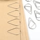 thumbnail image 4 of Clips de papel de 100 piezas, clips de papel duraderos y resistentes al óxido, ideales para la escuela de oficina y la organización de documentos personales, 4 of 8