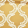 thumbnail image 5 of Driftaway Julianna Geometric Pattern Thermal Insulated Blackout/Room Darkening Grommet Unlined Window Curtains,Set Of Two Panels, Each 52"X96" (Golden Yellow)&Nbsp;, 5 of 6