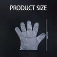 thumbnail image 3 of Disposable Gloves, 100 Pcs TPE Gloves For Food Handling, Disposable Plastic Glove for Cooking Safe, Disposable Kitchen Gloves for Food Prep, Clear, 3 of 8