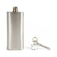 thumbnail image 3 of Ludlz 2oz Stainless Steel Keychain Flask Mini Wine Bottle Stainless Steel Liquor Hip Flask with Screw Cap Portable, 3 of 6
