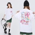 thumbnail image 3 of Camisetas kawaii de Sanrio, Kuromi, Pochacco, Cinnamoroll, My Melody, Harajuku, para mujer, lindas camisetas con gráficos de anime Ullzang, camisetas Y2K para mujer, 3 of 5