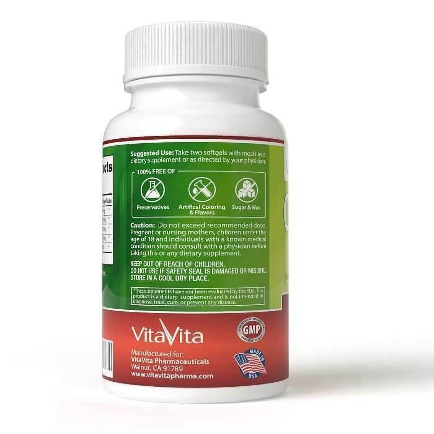 Extra Strength CoQ10 Complex, Enhanced with EPA/DHA, Lecithin, Flaxseed and Vitamin E (180 Softgels)