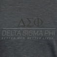 thumbnail image 3 of CafePress - Delta Sigma Phi Grayscale Stacked Logo T Shirt - Womens Tri-blend T-Shirt, 3 of 4