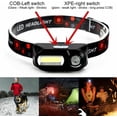 thumbnail image 4 of Lámparas de cabeza con Sensor, bombillas de batería para Camping, ciclismo, linterna para cabeza, lámpara, luz portátil, faro Led, faros de pesca, 4 of 5