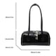 thumbnail image 2 of Bolso de hombro de cuero para mujer Bolso de axila con bolsillos Bolsos con asa superior Bolso de mano, 2 of 7