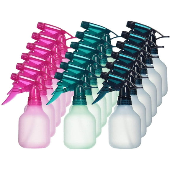 Tolco Empty Spray Bottle 8 oz. Frosted Assorted Colors (Pack of 18)