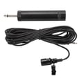 thumbnail image 1 of Micrófono de Solapa ANGGREK con Cable Omnidireccional Negro 16 Pies, 1 of 7