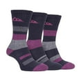 thumbnail image 1 of Storm Valley - 3 Paires de Chaussettes de Randonnée pour Femmes en Coton Anti-Ampoules avec Semelle Rembourrée, 1 of 2