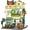 Lemon, variant on Shopping Mall Street View Building Blocks, Modular City Architecture Model, Creative Collectible Brick Set for Adults, Home Decor Display Birthday Gift (713 PCS)