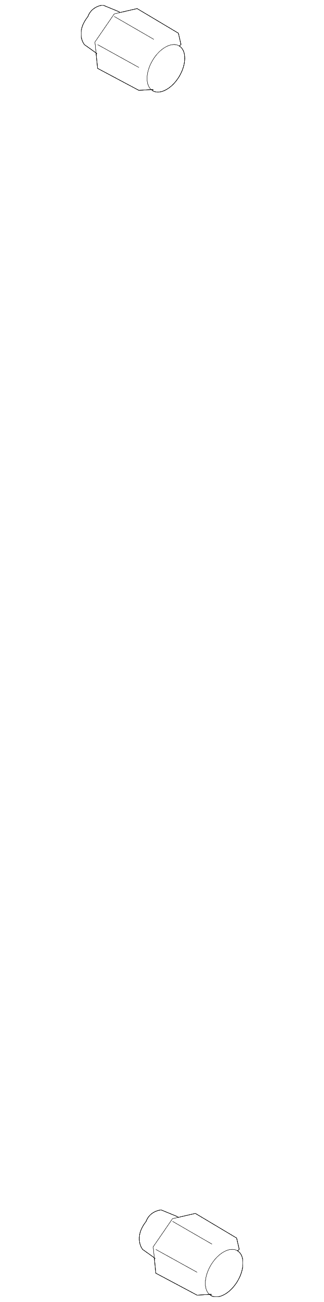 Genuine OE Kia Wheel Nut - 52950-17000