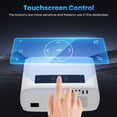 thumbnail image 4 of Proyector Groview Blanco FHD 15000lux con WiFi y Bluetooth para Cine en Casa 300'' Soporte 4K para i, 4 of 8