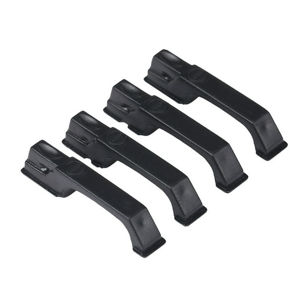M Buder 4 Piezas Manijas de Puerta de Simulación de Plástico Resistente para Coche RC sobre Orugas Escala 1/10 Traxxas TRX-4 D90 Axial SCX10 Accesorios de Vehículo (3 cm / 1.18 inches)