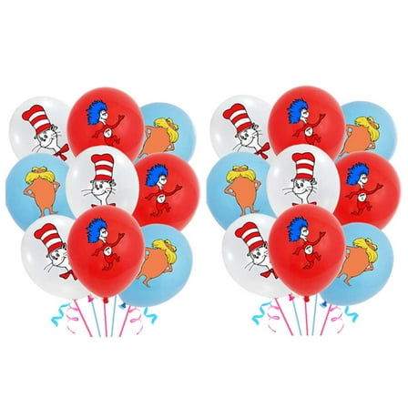 Seuss Balloons Party Supplies Birthday Favors Decorations Decor Kit Latex