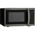 Sharp Carousel Black Stainless Steel 1.4 Cu. Ft. Countertop Microwave