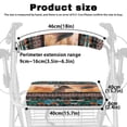 thumbnail image 6 of HELLHERO Stars Seat and Backrest Covers and Walker Seat Cushion Cover for Seniors Men Women Stretchable Material for Removable, 6 of 7