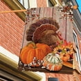 thumbnail image 5 of Vintage Thanksgiving Turkey Decorative House Flag Autumn Pumpkin Sunflower Yard Lawn Outside Decor Thanksgiving Party Harvest Fall Holiday Farmhouse Outdoor Home Decoration Double Sided 28x40 Inch, 5 of 5